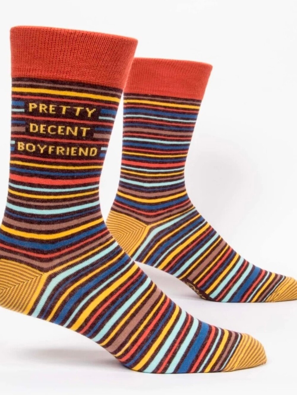 Blue Q "Pretty Decent Boyfriend" Crew Socks
